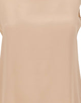 KANGRA Top in crêpe di seta BEIGE Donna 