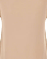 KANGRA Top in crêpe di seta BEIGE Donna 