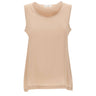 KANGRA Top in crêpe di seta BEIGE Donna 
