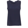 KANGRA Top in crêpe di seta BLUE Donna 