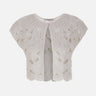 KANGRA Spolverino con lavorazione Cornely WHITE Donna 