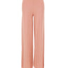 KANGRA Pantaloni palazzo in maglia rasata Pink Donna 