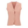 KANGRA Gilet in punto stoffa Pink Donna 