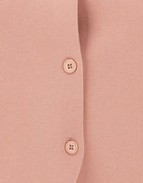 KANGRA Gilet in punto stoffa Pink Donna 