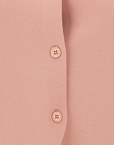 KANGRA Gilet in punto stoffa Pink Donna 