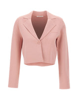 KANGRA Giacca Spencer in punto stoffa Pink Donna 