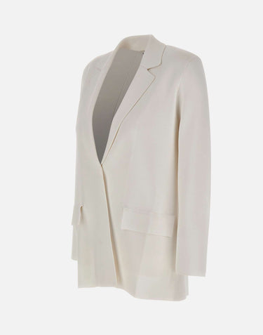 KANGRA Blazer in viscosa WHITE Donna 