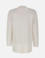 KANGRA Blazer in viscosa WHITE Donna 