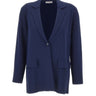 KANGRA Blazer in viscosa BLUE Donna 