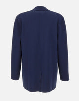 KANGRA Blazer in viscosa BLUE Donna 