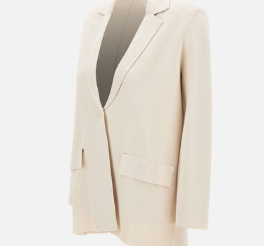KANGRA Blazer in viscosa BEIGE Donna 