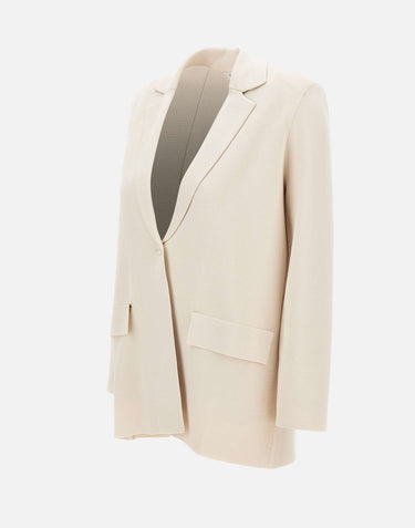 KANGRA Blazer in viscosa BEIGE Donna 