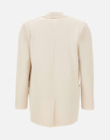 KANGRA Blazer in viscosa BEIGE Donna 