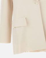 KANGRA Blazer in viscosa BEIGE Donna 