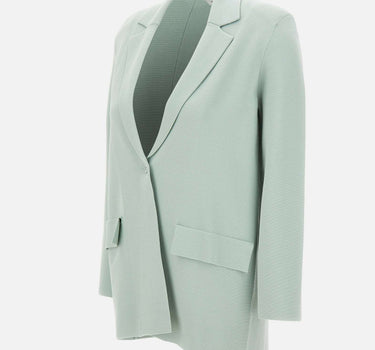 KANGRA Blazer in viscosa GREEN Donna 