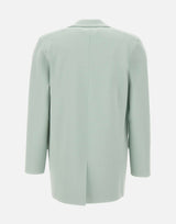 KANGRA Blazer in viscosa GREEN Donna 