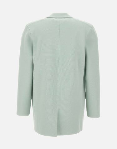 KANGRA Blazer in viscosa GREEN Donna 