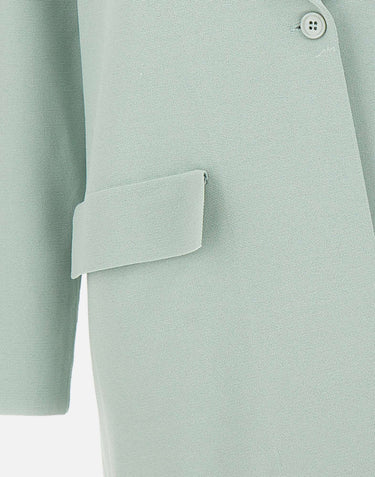 KANGRA Blazer in viscosa GREEN Donna 