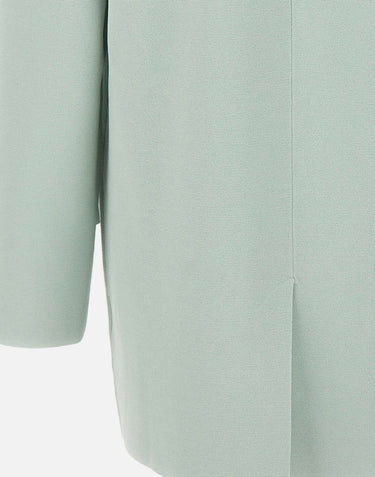 KANGRA Blazer in viscosa GREEN Donna 