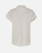 KANGRA Blazer in maglia smanicato WHITE Donna 