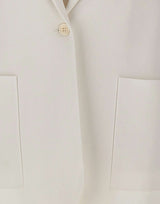 KANGRA Blazer in maglia smanicato WHITE Donna 