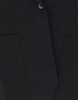 KANGRA Blazer in maglia smanicato BLACK Donna 