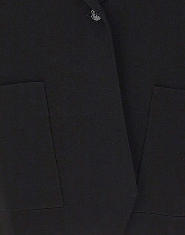 KANGRA Blazer in maglia smanicato BLACK Donna 