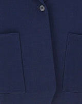 KANGRA Blazer in maglia smanicato BLUE Donna 