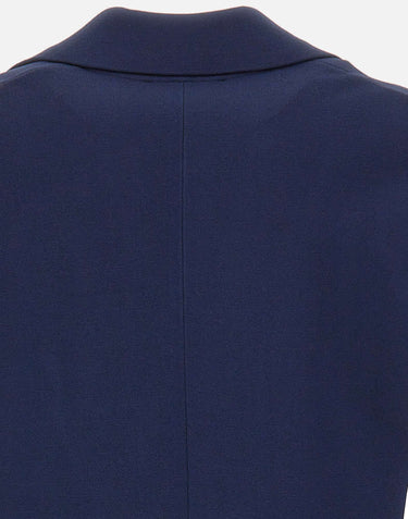 KANGRA Blazer in maglia smanicato BLUE Donna 