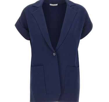 Blazer in maglia smanicato 194107 038 KANGRA 