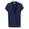 Blazer in maglia smanicato 194107 085 KANGRA 