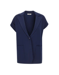 Blazer in maglia smanicato 194107 085 KANGRA 