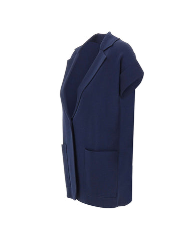 Blazer in maglia smanicato 194107 085 KANGRA 