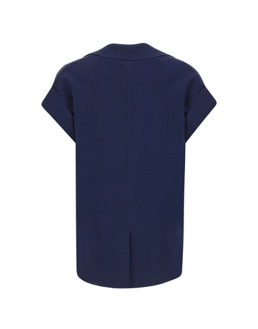 Blazer in maglia smanicato 194107 085 KANGRA 