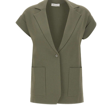 Blazer in maglia smanicato 194107 188 KANGRA 