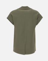 KANGRA Blazer in maglia smanicato GREEN Donna 
