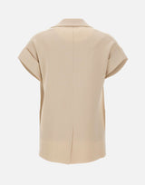 KANGRA Blazer in maglia smanicato WHITE Donna 