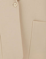 KANGRA Blazer in maglia smanicato WHITE Donna 