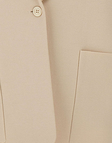 KANGRA Blazer in maglia smanicato WHITE Donna 