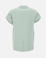 KANGRA Blazer in maglia smanicato GREEN Donna 