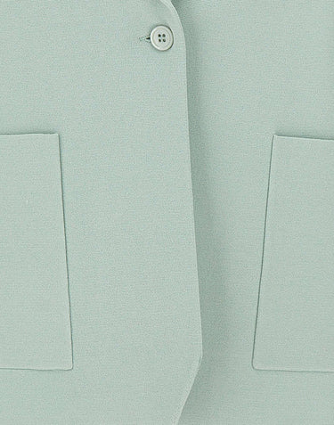 KANGRA Blazer in maglia smanicato GREEN Donna 