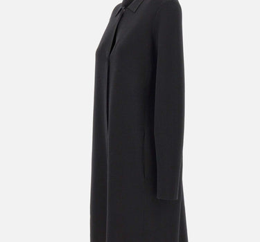 KANGRA Soprabito in misto viscosa BLACK Donna 
