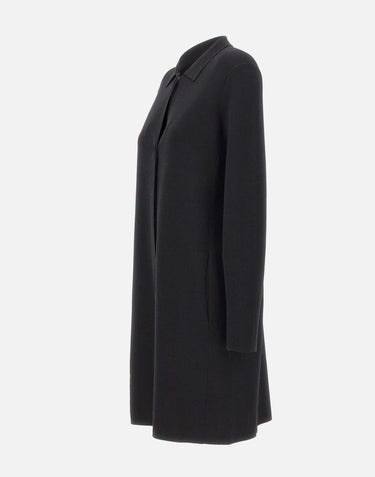 KANGRA Soprabito in misto viscosa BLACK Donna 