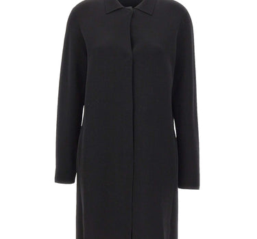 KANGRA Soprabito in misto viscosa BLACK Donna 