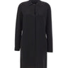 KANGRA Soprabito in misto viscosa BLACK Donna 