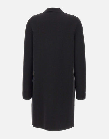 KANGRA Soprabito in misto viscosa BLACK Donna 