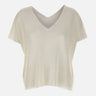 KANGRA Maglia in lino WHITE Donna 