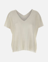 KANGRA Maglia in lino WHITE Donna 