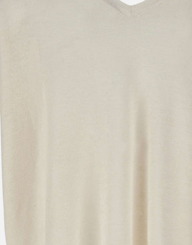 KANGRA Maglia in lino WHITE Donna 