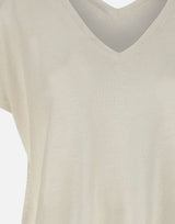 KANGRA Maglia in lino WHITE Donna 